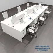 White Office Workstation Table in Lagos Abuja Port harcourt Enugu Delta Ibadan and nationwide in Nigeria