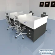 Affordable Four Seater Workstation Table in Lagos Abuja Port harcourt Benin Enugu Ibadan Warri Nigeria