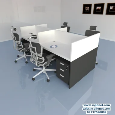 Affordable Four Seater Workstation Table in Lagos Abuja Port harcourt Benin Enugu Ibadan Warri Nigeria