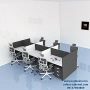 Coworking Six Seater Workstation Table in Lagos Abuja Port harcourt Benin Enugu Ibadan Warri Nigeria