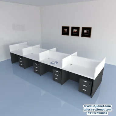 Eight Seater Workstation Table in Lagos Abuja Port harcourt Benin Enugu Ibadan Warri Nigeria