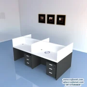 Linear Four Seater Workstation Table in Lagos Abuja Port harcourt Benin Enugu Ibadan Warri Nigeria