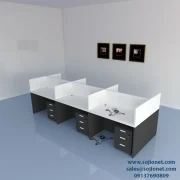 Pedestal Six Seater workstation table in Lagos Abuja Port harcourt Benin Enugu Ibadan Warri Nigeria