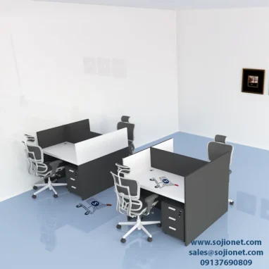 Side-by-Side Two Seater Workstation Table in Lagos Abuja Port harcourt Benin Enugu Ibadan Warri Nigeria