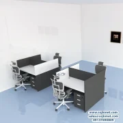 Side-by-Side Two Seater Workstation Table in Lagos Abuja Port harcourt Benin Enugu Ibadan Warri Nigeria