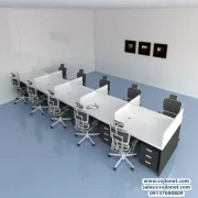 Two-Tone Ten Seater Workstation Table in Lagos Abuja Port harcourt Benin Enugu Ibadan Warri Nigeria
