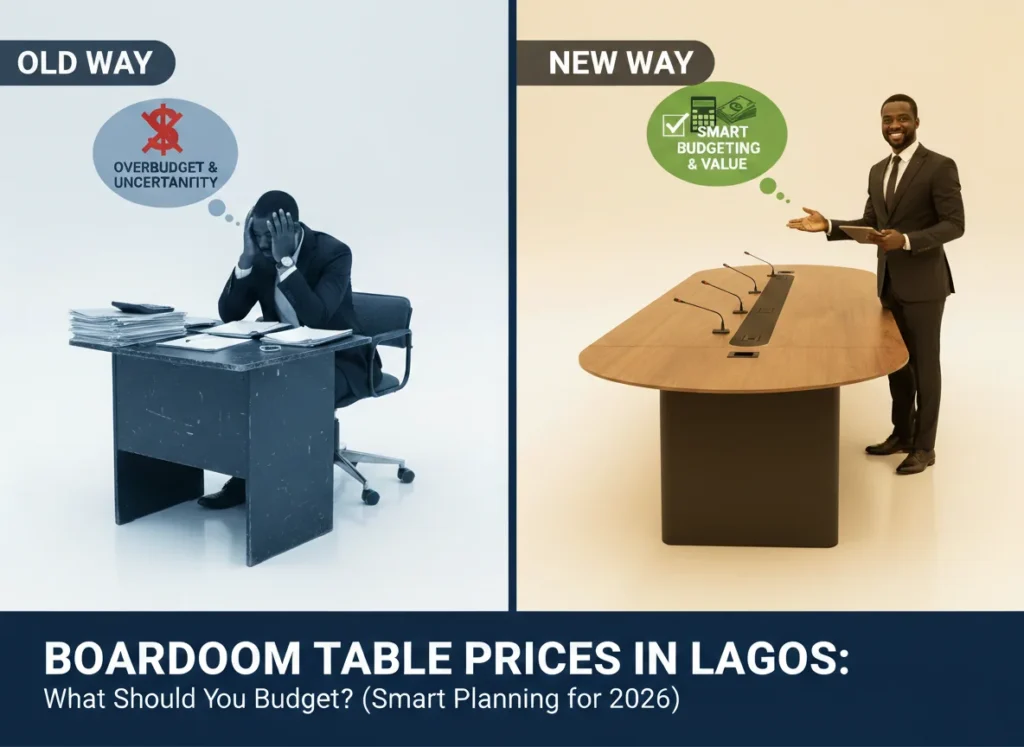 Boardroom Table Prices in Lagos: What Should You Budget?