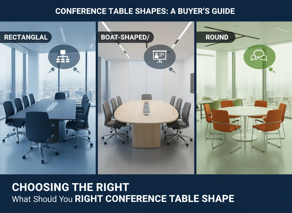 Choosing the Right Conference Table Shape for Your Culture
