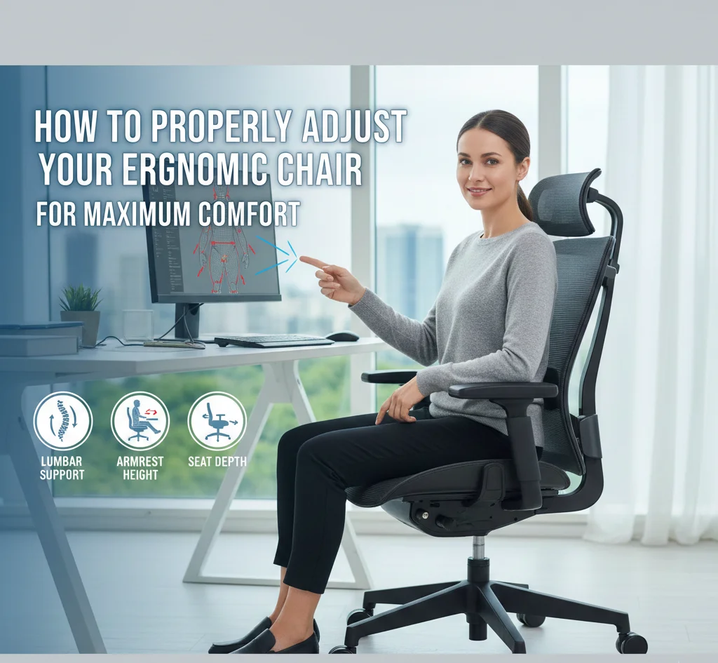 How to Properly Adjust Your Ergonomic Chair for Maximum Comfort