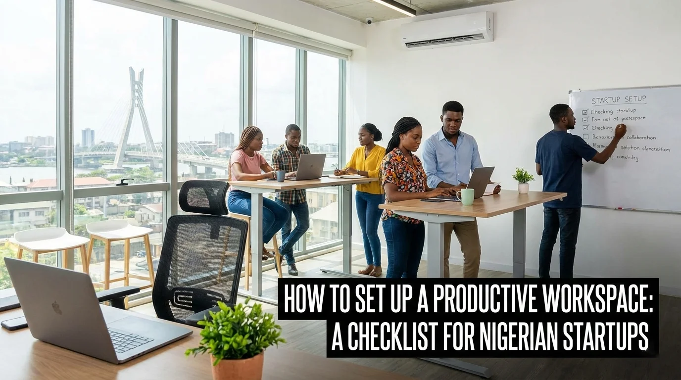How to Set Up a Productive Workspace: A Checklist for Nigerian Startups