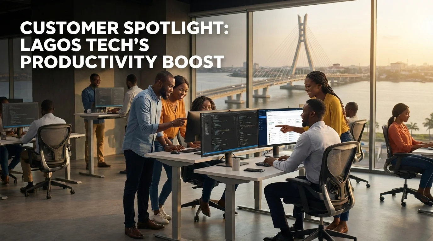 Customer Spotlight: How Switching to Ergonomic Chairs Improved Productivity at a Lagos Tech Firm