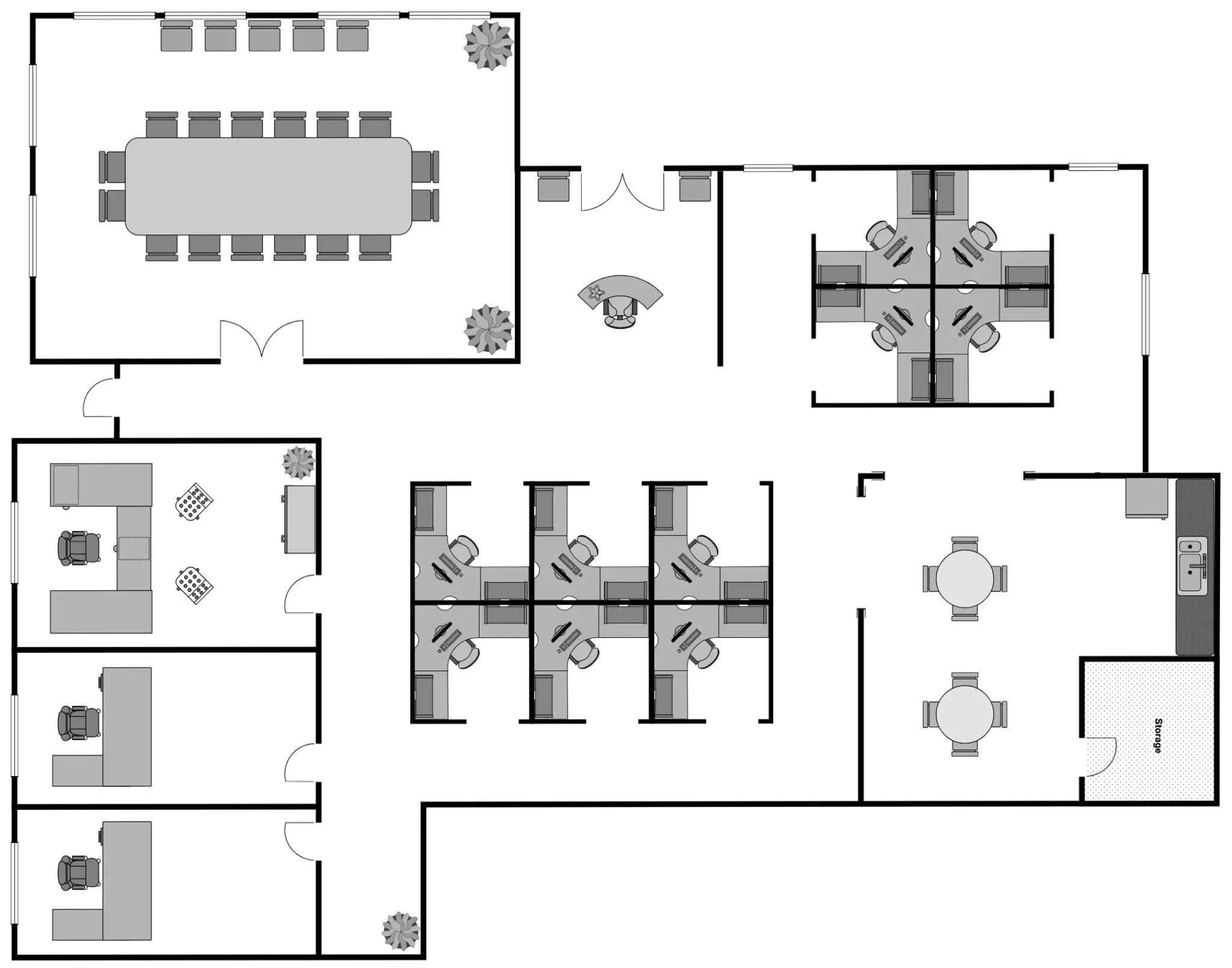 Match the Table to Your Office Layout