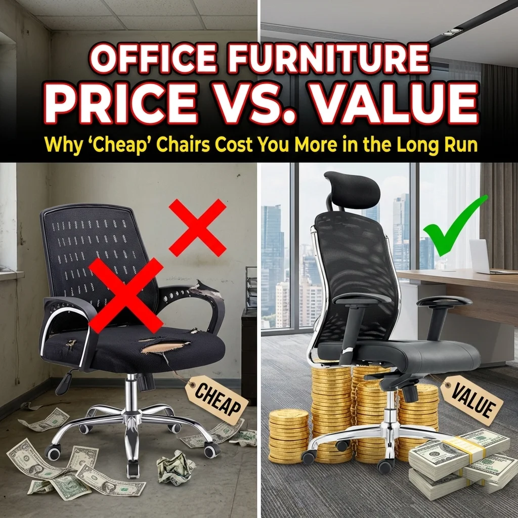 Office Furniture Price vs. Value: Why “Cheap” Chairs Cost You More in the Long Run