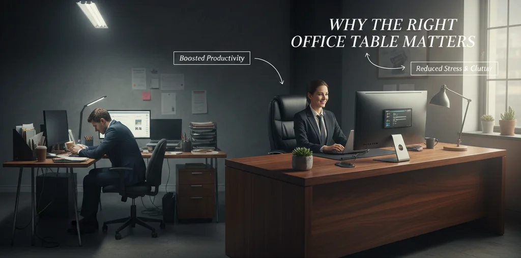 Office Furniture Trends in Lagos: Why the Right Office Table Matters