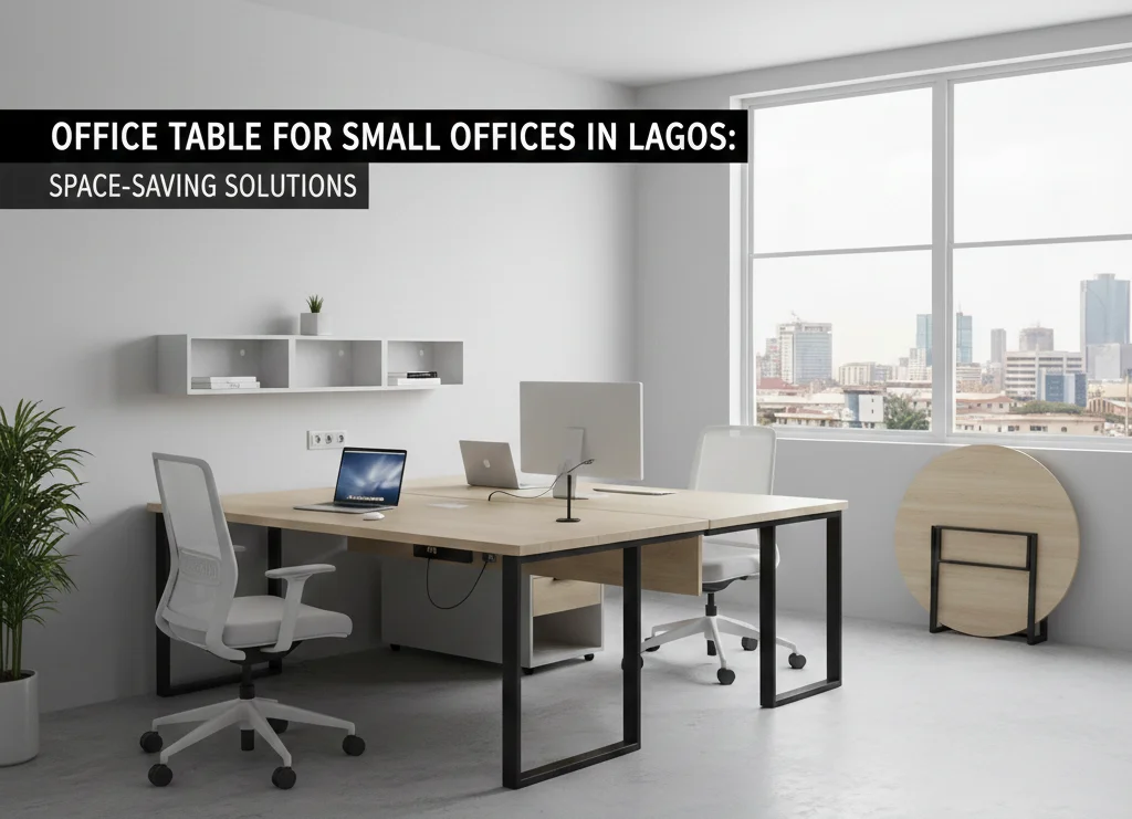 Office Table for Small Offices in Lagos: Space-Saving Solutions