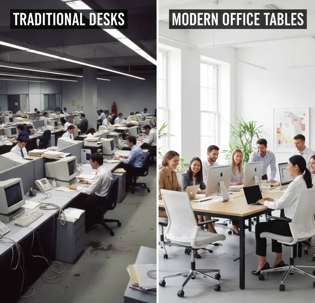 Office Tables vs Generic Desks: A Strategic Difference