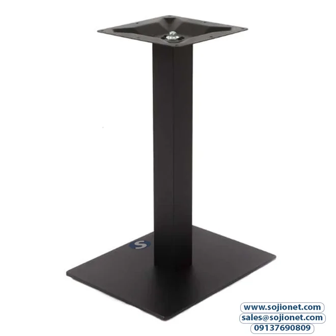 Black Powder Coating Square Table Metal Base Lagos Nigeria