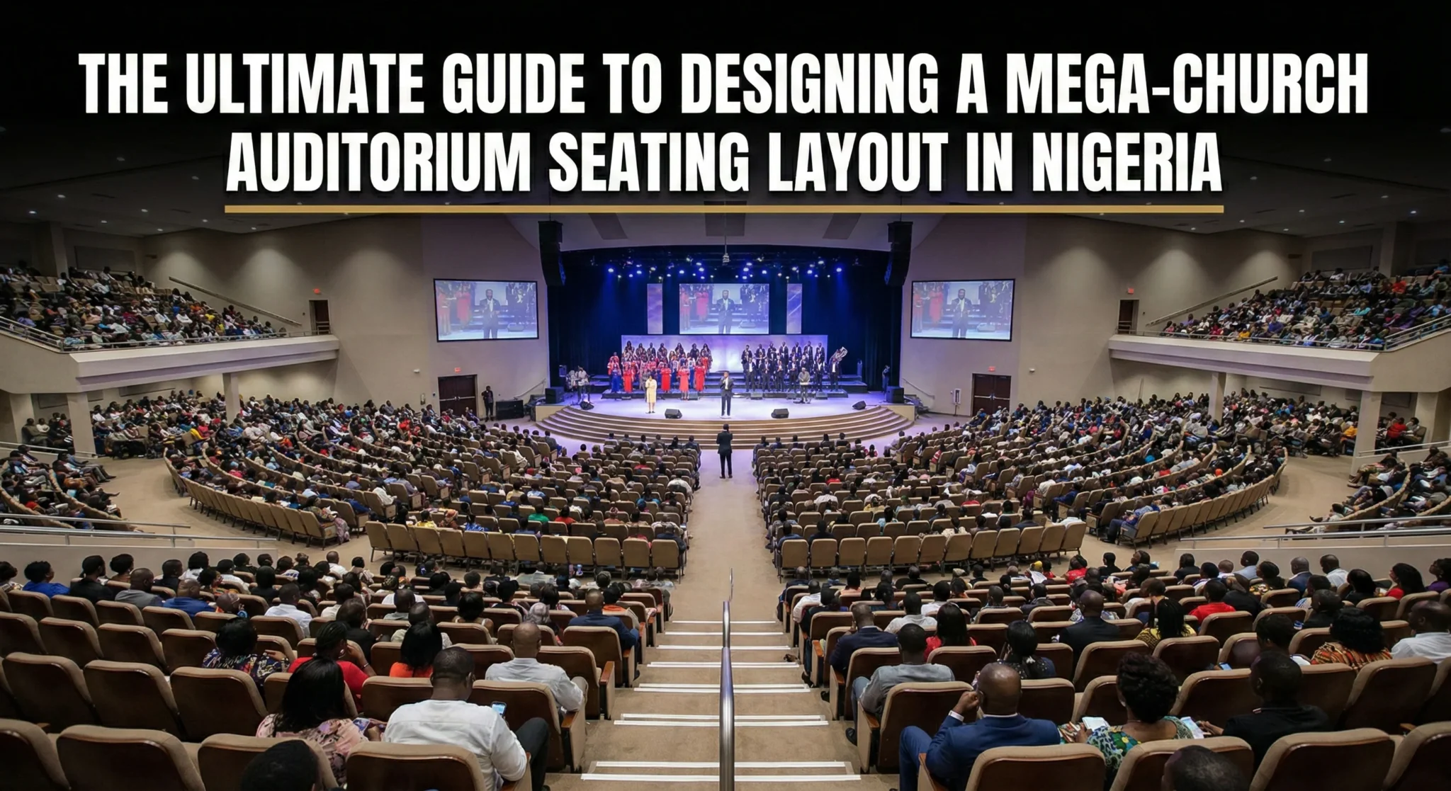 The Ultimate Guide to Designing a Mega-Church Auditorium Seating Layout in Nigeria