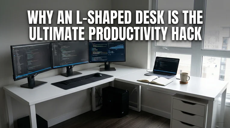 Why an L-Shaped Desk is the Ultimate Productivity Hack 1 Why an L-Shaped Desk is the Ultimate Productivity Hack